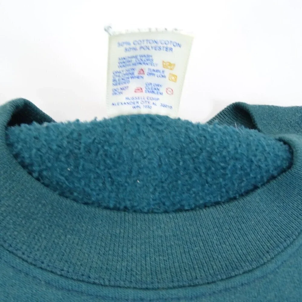 VTG 90s Mickey Mouse Classic Graphic Crewneck Sweatshirt Green Size‎ XL Timeline